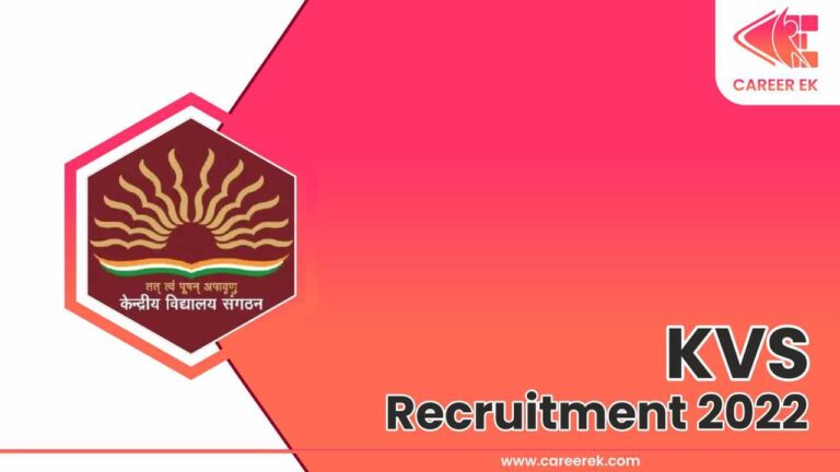 KVS Recruitment 2022 