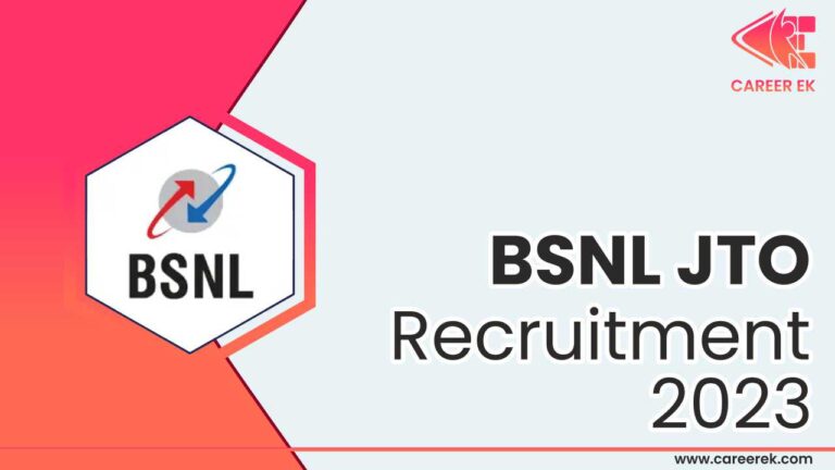 BSNL JTO Recruitment 2023