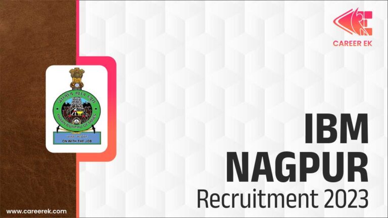 IBM Nagpur Recruitment 2024 Apply for Vacancy of Laboratory Assistant