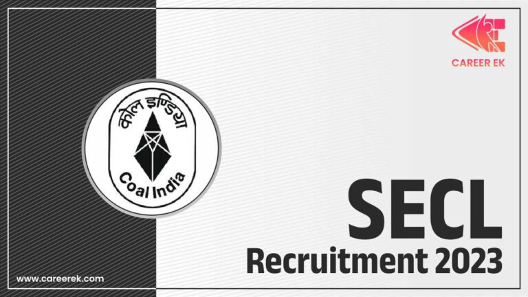 SECL Recruitment 2023